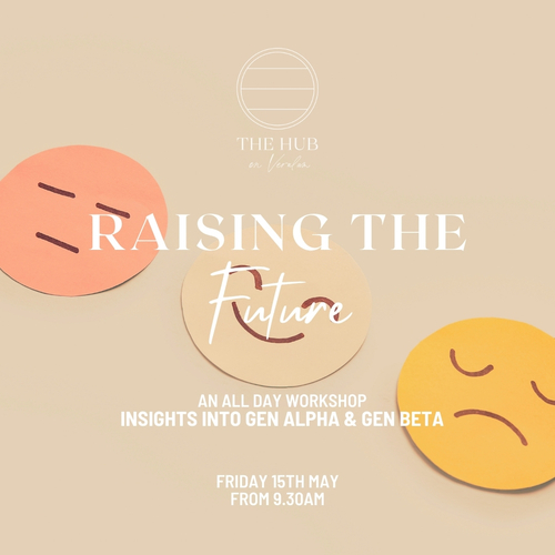 Raising the Future advert 15th May